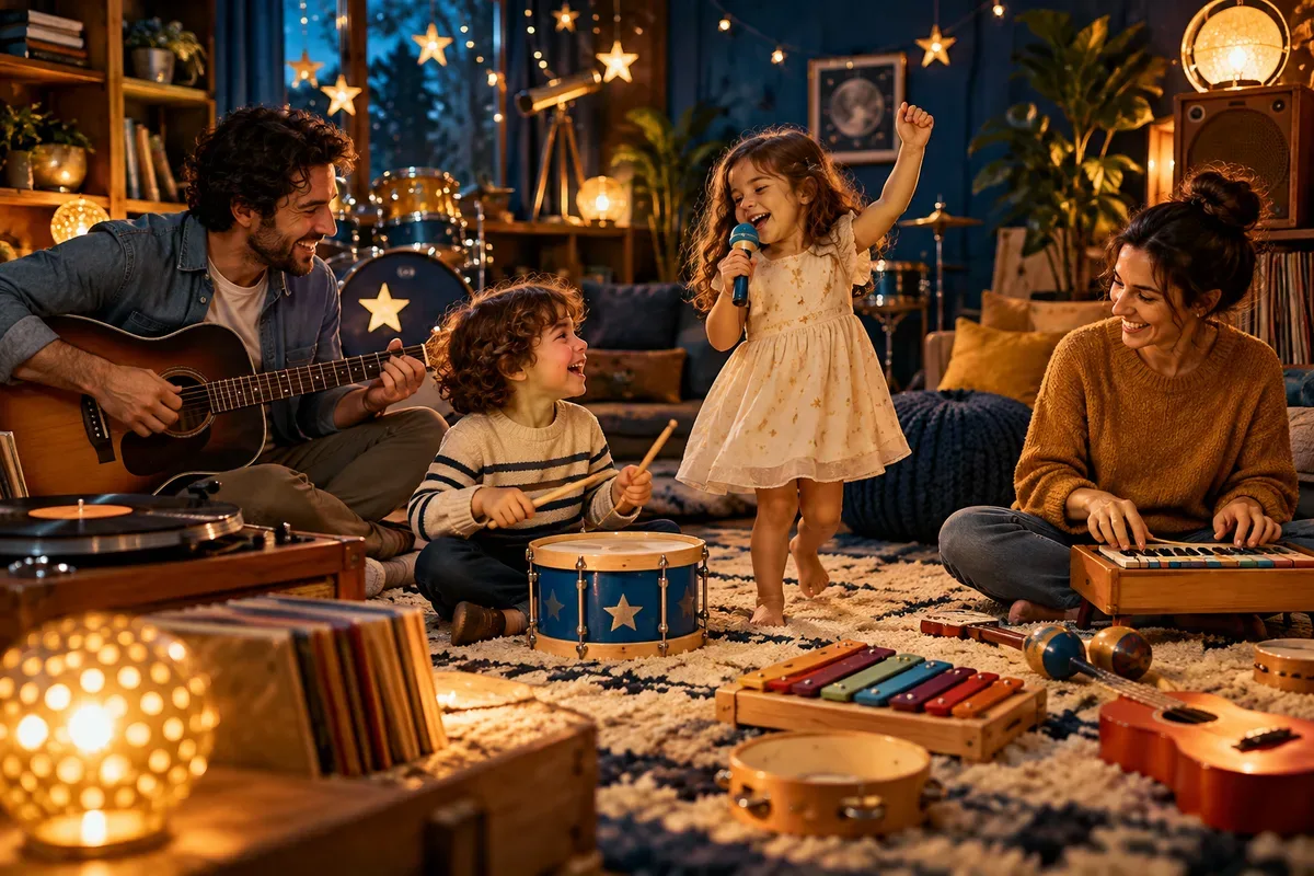 Música infantil: descubrir nuestras canciones como familia
