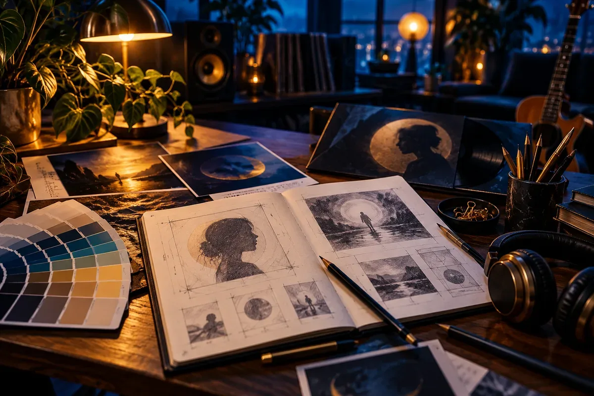 Estudio gráfico: dar a su idea una forma visual