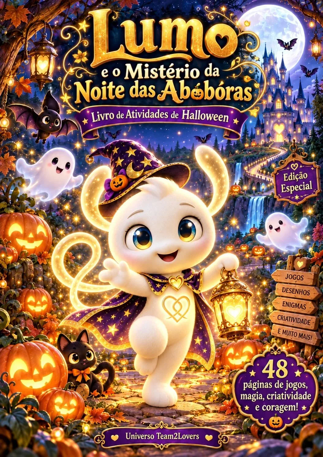 Halloween com o Lumo: entra no Mistério da Noite das Abóboras