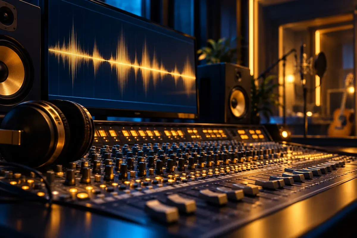 Estudio de audio: explorar el lado creativo del sonido