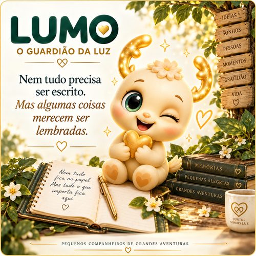 Nem tudo precisa ser escrito. Mas algumas coisas merecem ser lembradas.