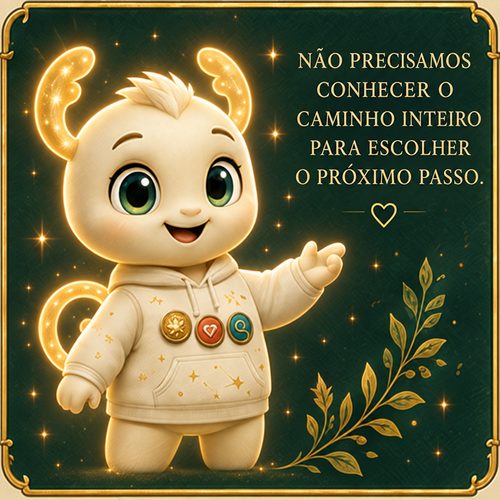 Não precisamos conhecer o caminho inteiro para escolher o próximo passo.