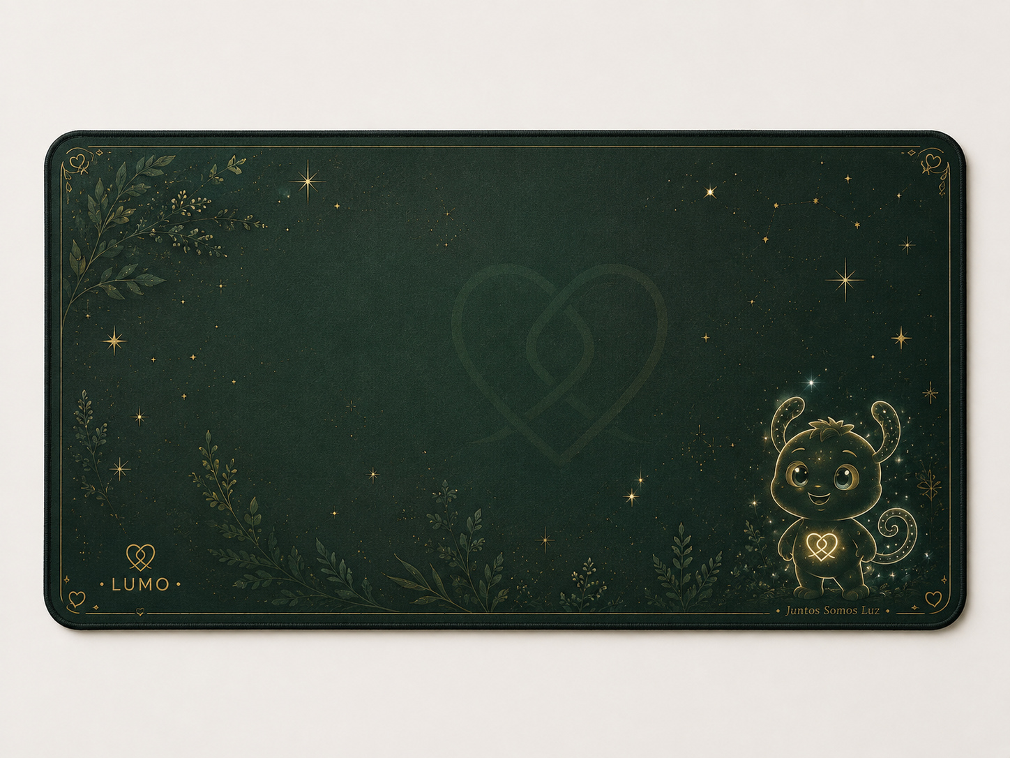 Imagem exemplificativa: Tapete de rato Lumo — adulto, design do universo Lumo.