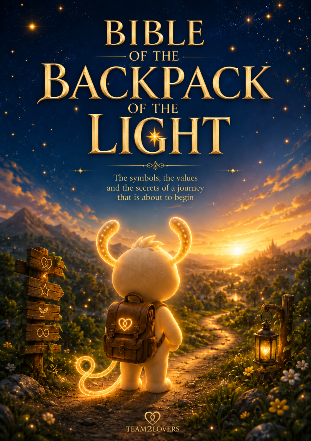 Capa: Bíblia da Mochila da Luz — edição pública em inglês
