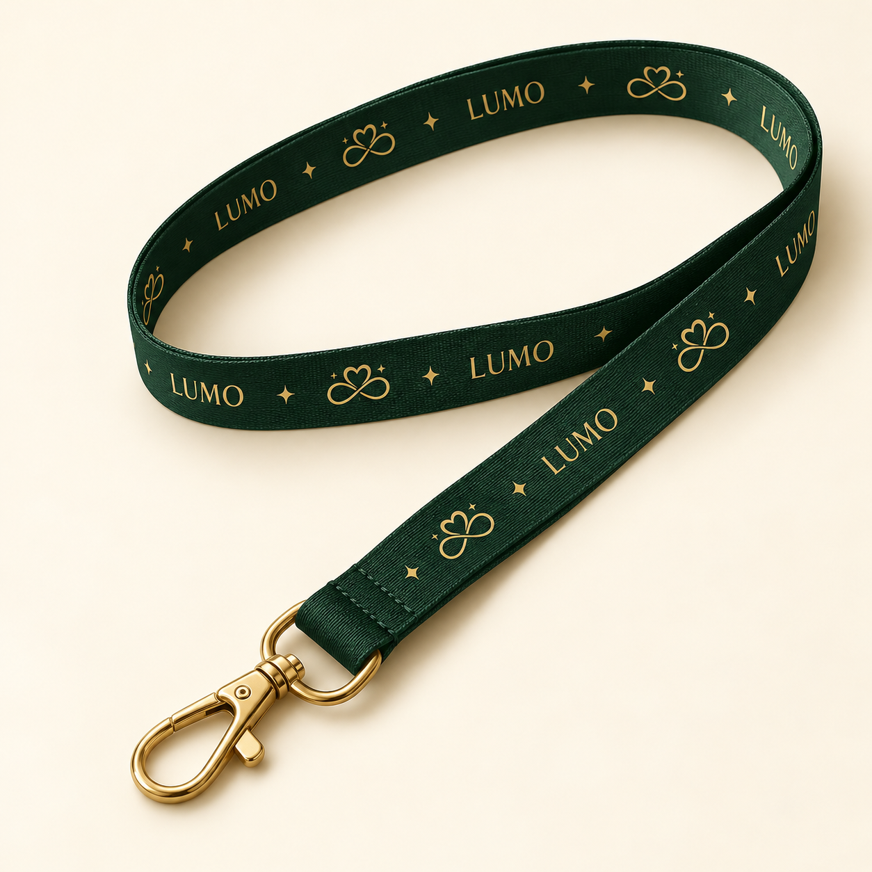 Fita de pescoço Lumo — lanyard personalizado